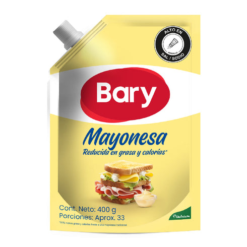 SALSA MAYONESA BARY 400G TAPON